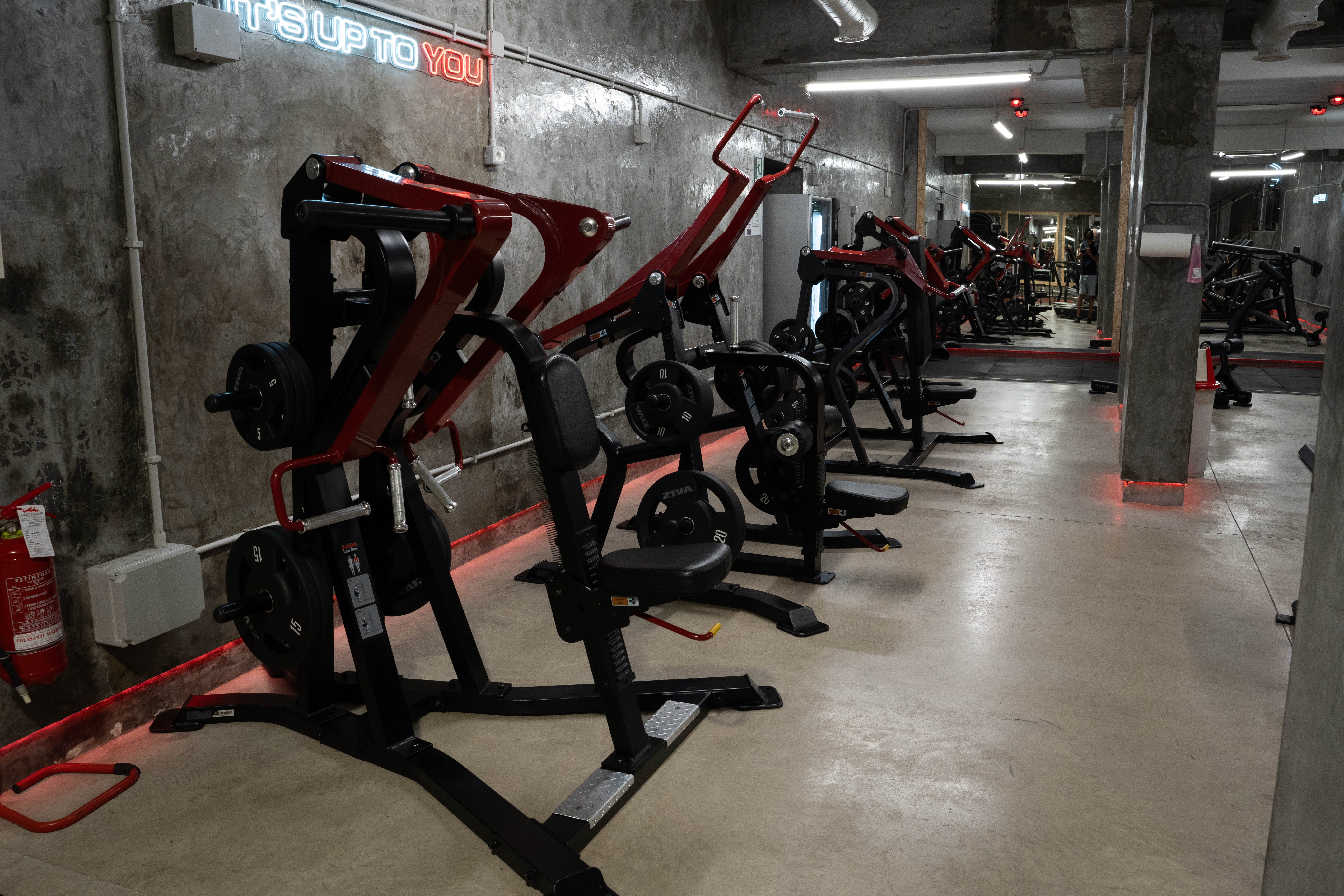 Spazi allenamento palestra Recomp360 zona Prenestina Roma